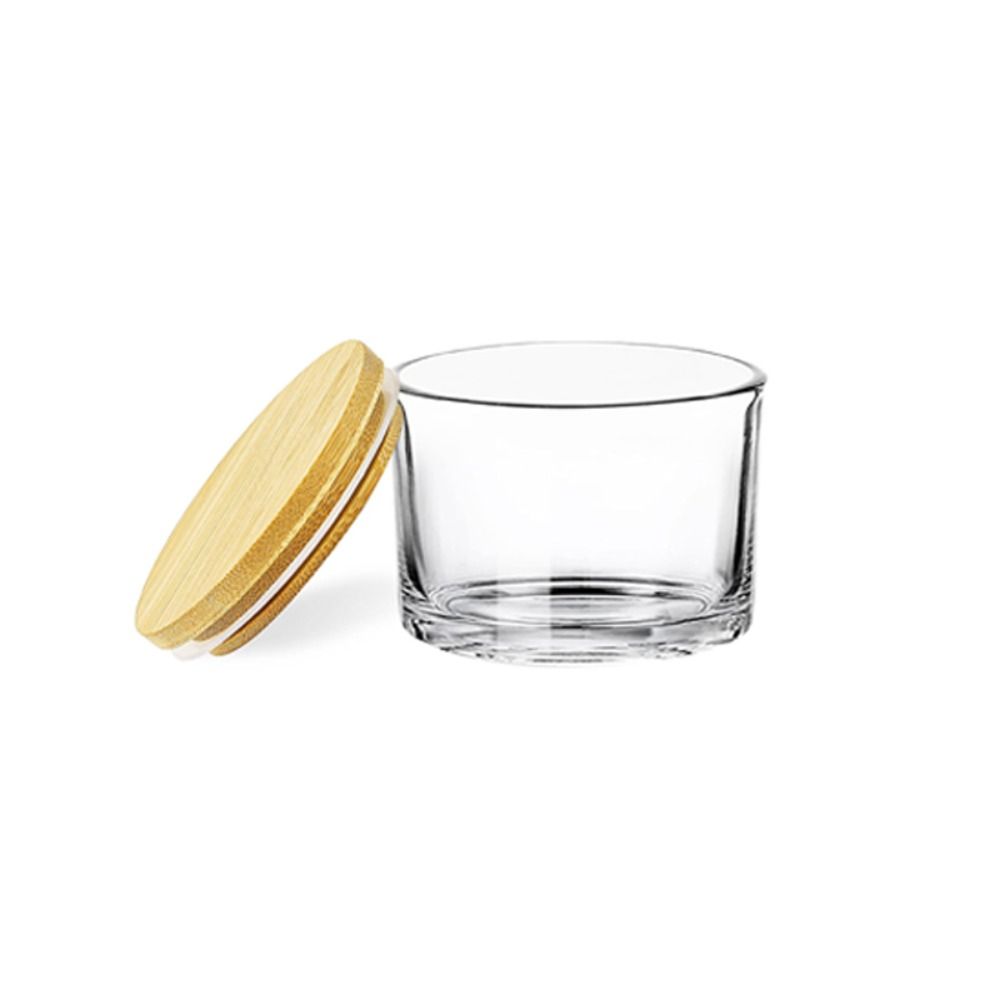 Candle Making Jars With Lids - Frascos de vela de vidrio transparente,