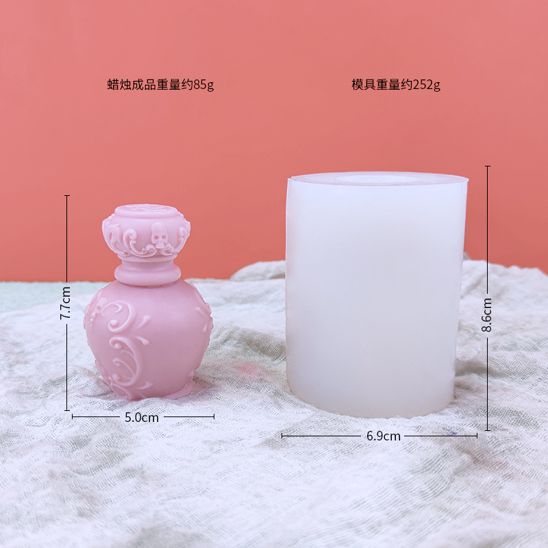 Botella de perfume retro 3D, v - Candle Making And Perfume reseña y precio